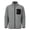 Gray, variant on YOUTHUP Men's Full-Zip Fleece Jacket Classic Straight Fit Stand Collar Warm Winter Coat Outdoor Casual Layering Outerwear