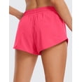 thumbnail image 3 of CRZ YOGA Running Shorts for Women 2.5" Mesh Liner Quick Dry for Workout Sport Athletic with Zipper Pocket, 3 of 3