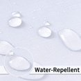 thumbnail image 5 of Rideaux de Douche Rouge Vin pour Salle de Bain, Texture Ombrée – Ensemble de Rideau de Douche en Tissu, Hôtel Spa Luxe avec 12 Crochets, Lavable à la Machine, Rideau de Salle de Bain Décoratif Rouge Vin 72 x 72, 5 of 5
