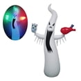 thumbnail image 4 of Abbracc Spectre Effrayant Gonflable d'Halloween Blanc Accessoires Décoratifs avec LED Unique, 4 of 5