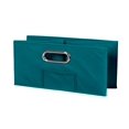 thumbnail image 2 of Niche Bacs de Rangement en Tissu Cubo Demi-Taille Pliable (Lot de 12), Turquoise, 2 of 3