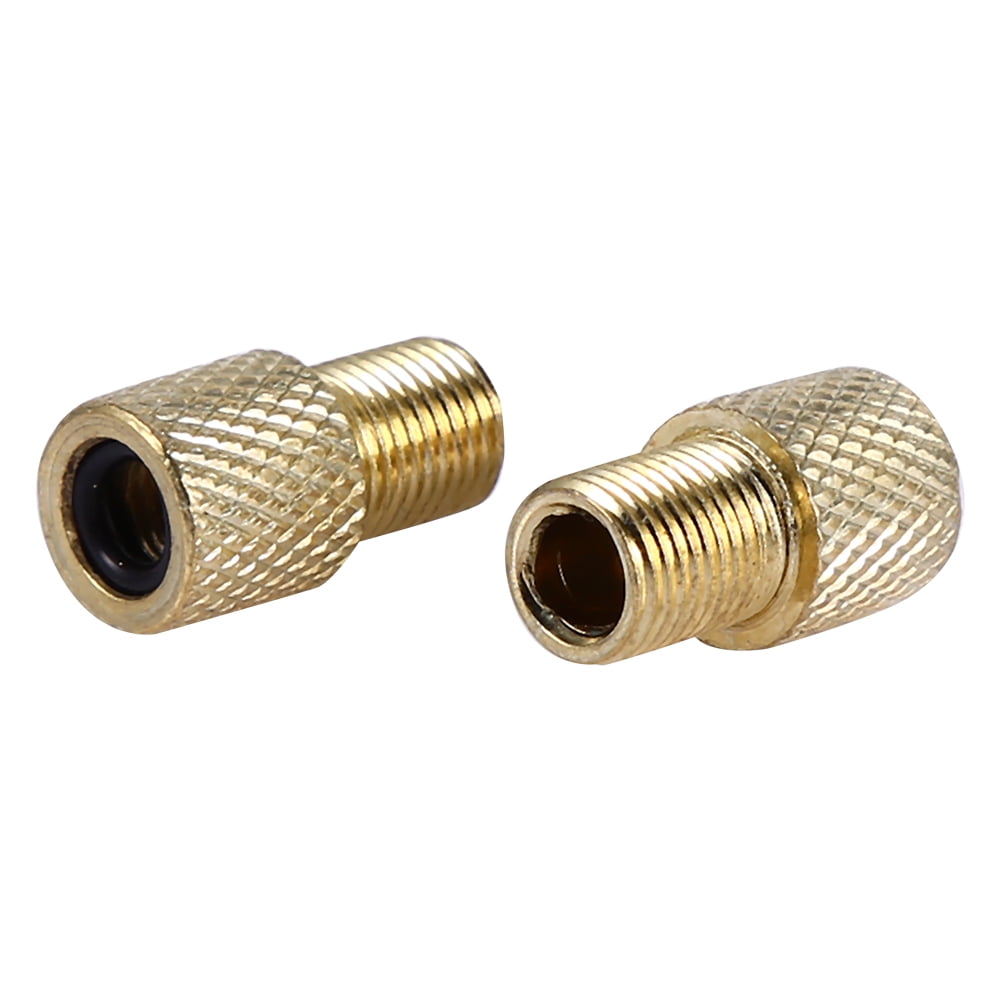 Rdeghly 10pcs Bicycle Brass Adapters Tube Pump Connector Valve ...