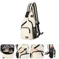 thumbnail image 3 of EeaseMX 1 bolsa de almacenamiento informal, elegante bolso bandolera, mochila única, bolso cruzado combinable., 3 of 8