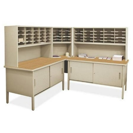 Literature Organizer with Cabinet