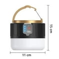 thumbnail image 5 of Solar LED Camping Lantern Rechargeable, Emergency Lantern - Remote Control Flashlight Tent Lights, Power Bank, 3 Light Modes, Outdoor Camping Travel Fishing Hiking Light, 5 of 5