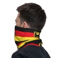 thumbnail image 2 of Cooling Neck Gaiter Face Cover Scarf Deutschland Flag Protection Mask Windproof Hiking Cycling Running For Men Women, 2 of 7