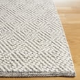 thumbnail image 3 of SAFAVIEH Natura Eanna Geometric Runner Rug, Ivory/Light Grey, 2'3" x 22', 3 of 8