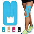 thumbnail image 3 of MISSMILE Pre-Cut Kinesiology Tape Strips - Cotton Sports Tape for Knee, Patella and Meniscus Elbow Support, Universal Fit, Breathable, and Latex-Free, 3 of 4
