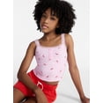 thumbnail image 4 of Weekend Academy Girls Henley Tank Top with Lace Trim, Sizes 4-18, 4 of 5