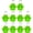 Cat Paw Keychain, variant on 10Pcs Cute Cat Paw Reflective Keychain Night Safety Reflective Pendant Pet Two-sided Reflective Backpack Pendant for Cycling Walking