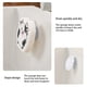 thumbnail image 5 of Inteprter Paquete de 2 colgadores de ventosa montados en la pared para colgar en la cocina, bola de baño, esponja, paño, cepillo, bolas de Organizadores de utensilios de cocina, 5 of 6