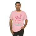 thumbnail image 6 of Amputee Humor TShirt “Flamingo Lifes About Balance V1 ” Crew Neck, 6 of 7