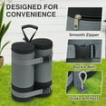 thumbnail image 4 of INTER HUT 4 PCS 180 lbs Extra Large Weight Bags for Pop up Canopy, 600D Heavy Duty Leg Weights Sand Bags, Gray, 4 of 8