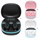 thumbnail image 5 of Sidaley Auriculares 5,0 compatibles con Bluetooth, inalámbricos, impermeables, LED, estéreo, TWS, con micrófono, pequeños auriculares deportivos, Electrónica Blanco, 5 of 6