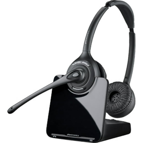 Plantronics CS520 Over-the-head Binaural Wireless DECT Headset System