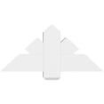 thumbnail image 2 of 36"W x 16 1/2"H x 4"D x 6"F, 11/12 Pitch, Kennewick Architectural Grade PVC Gable Bracket, 2 of 8