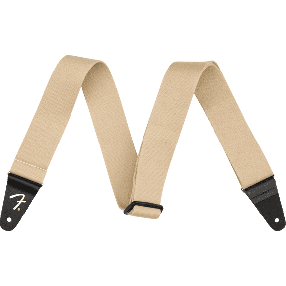 Fender SuperSoft Polyester 2" Guitar Strap, Sand