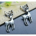 thumbnail image 3 of U8MO 5/20/50X Retro Deer Elk Alloy Charms Pendant Jewelry Making DIY 26*11mm-5pcs, 3 of 8