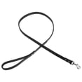 thumbnail image 1 of Correa de cuero sintético para perros, ideal para entrenar y pasear. Correas coloridas con brillantes tachuelas para perros y gatos (negra)., 1 of 5