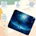 thumbnail image 3 of Galactic Space Printed Square Desk Pad, 8.3x9.8 Inch Non-Slip Rubber Bottom Gaming Mousepad, Desk Mat for Office and Gaming, 3 of 6