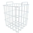 thumbnail image 2 of Large Capacity Wire Storage Baskets, Metal Refrigerator Organizer Bins with Handles for Fridge, Pantry, Closets, White, Set of 2, Suitable for Refrigerators, Freezers, Cars,, 2 of 7