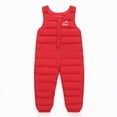 thumbnail image 5 of UAYOTSE Toddler Snow Pants Baby Jumpsuit Clothes Boy Snowsuit Girl Ski Overalls Down Winter Warm Snow Trousers Romper,Sizes 6-12 Months, 5 of 6