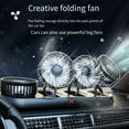 thumbnail image 6 of DAMIFU Car Fan Cooling Car Fan 4 Heads 360° Car Fan Car Cooler Fan Wind Adjustment 5V, 6 of 9