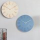 thumbnail image 1 of 2x Relojes de pared colgantes Sin tictac Silencioso Simple 12 pulgadas Grano de madera gris BLESIY 2x reloj de pared, 1 of 8