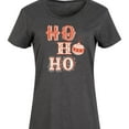 thumbnail image 3 of Instant Message - Christmas - Ho Ho Ho Ornament - Women's Any Way Dress, 3 of 6