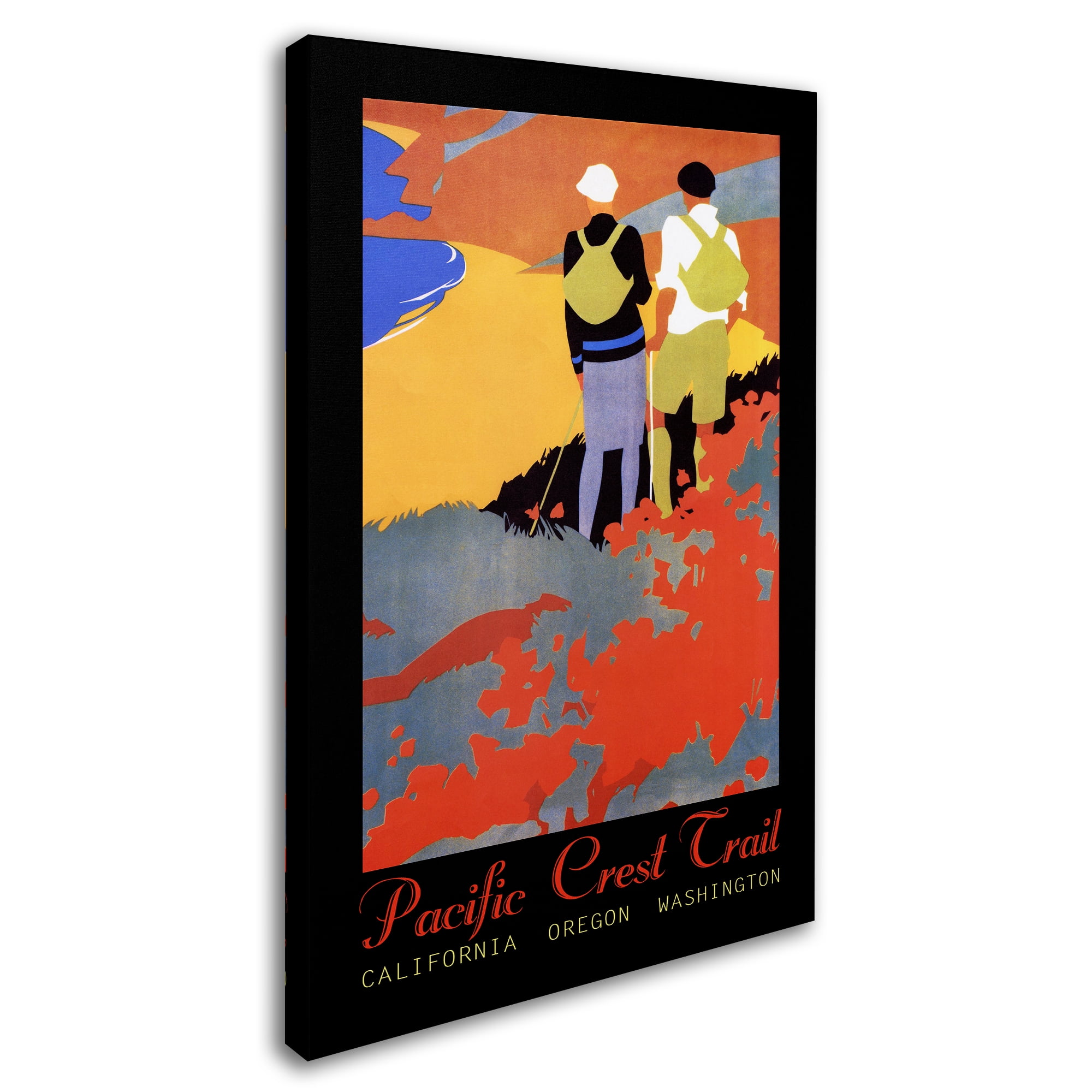 Trademark Fine Art 'Travel 308' Canvas Art by Vintage Lavoie