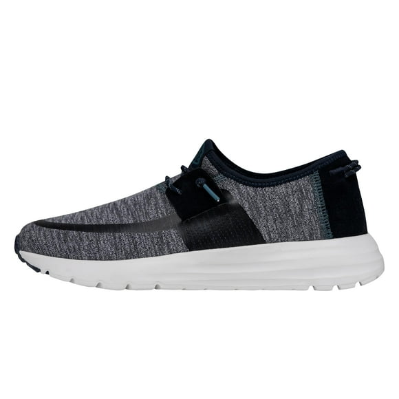 Hey Dude Sirocco Dual Knit Navy Size 11 | Men's Shoes | Men's Casual Sneakers | Comfortable & Light-Weight