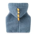 thumbnail image 2 of Baby Girls Sweatshirts Toddler Kids Baby Girls Boys Outdoor Waistcoat Vset Hooded Windproof Coat New Fall Jackets Winter Outerwear Light Blue 110, 2 of 8