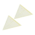 thumbnail image 6 of YUYUETIME Quilting Triangle Ruler Patchwork Ruler Acrylic Women Yellow Cutting Craft Making 2Pcs, 6 of 8