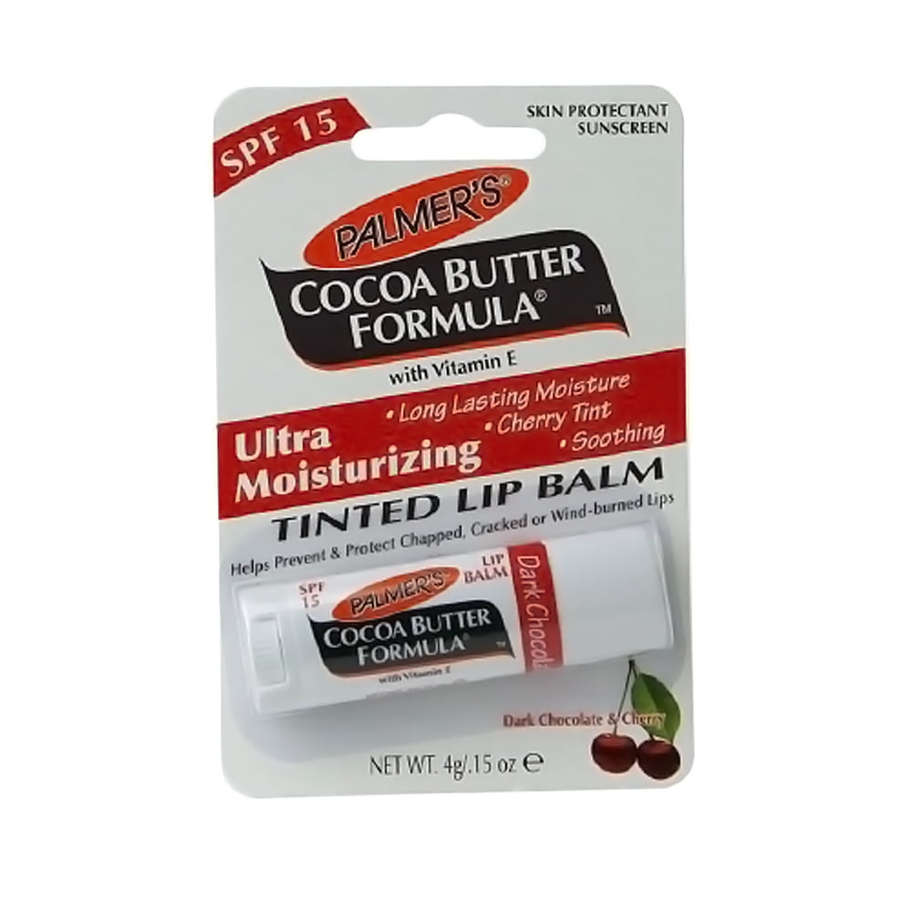 Palmers Cocoa Butter Lip Balm Spf 15, Cherry 0.15 Oz, 12 Pack, 3 Pack