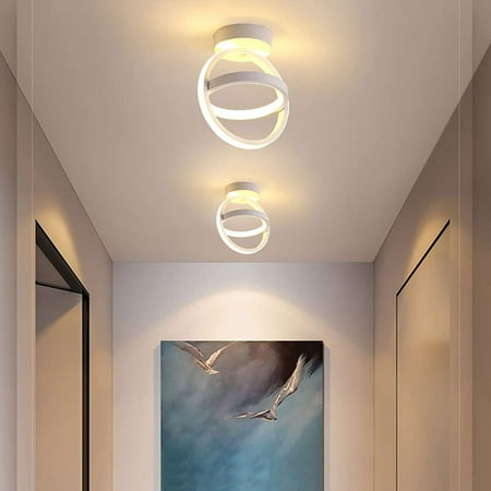 

Flush Mount Ceiling Lights 21W Led Circle Creative Design Modern Small LED Ceiling Lamp (Warm White)