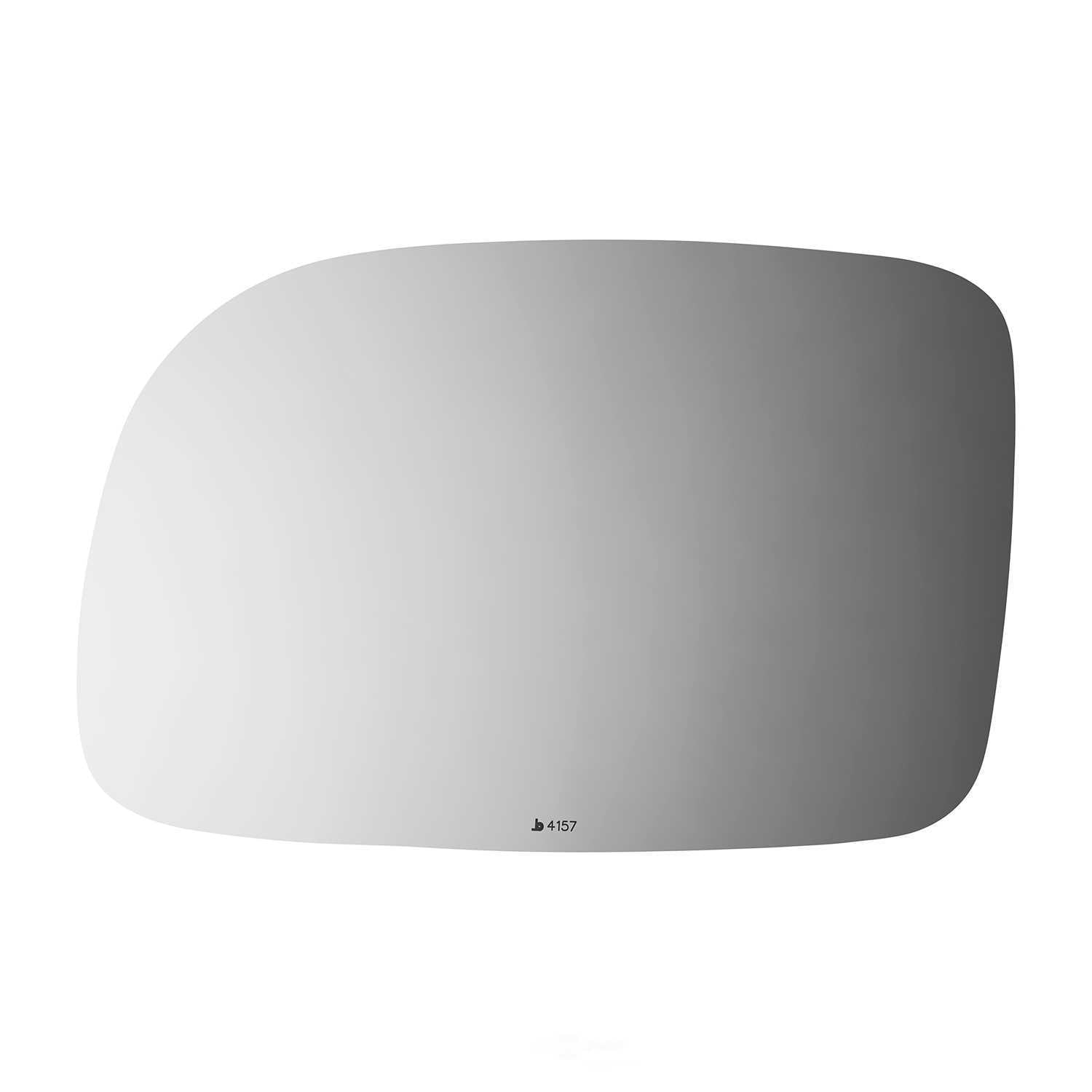 Burco Side View Mirror Replacement Glass - Clear Glass - 4157