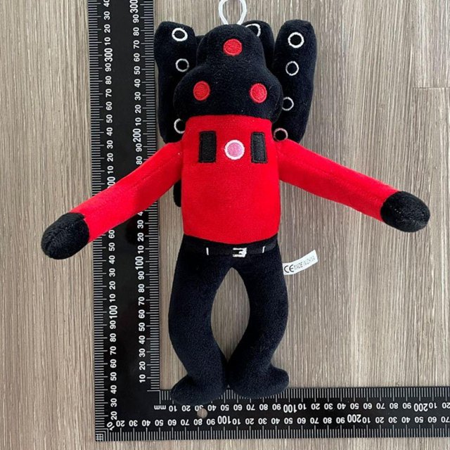 DELMAR Speakerman Juguete De Peluche , Skibidi Toilet Man Colgante De 25-30CM Decoración