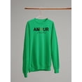 thumbnail image 3 of Amour Je'taime Paris Sweatshirt Women -Image by Shutterstock, Female 5X-Large, 3 of 4