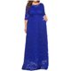 thumbnail image 3 of Vestido de talla grande para mujer, invitado de boda, cintura imperio, vestidos largos 2024, vestido largo elegante de verano con hombros descubiertos, 3 of 5