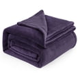 thumbnail image 1 of Manta Bedsure, forro polar morado, tamaño king, 274 x 229 cm, microfibra, 1 of 7