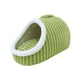 thumbnail image 4 of Cama tipo cueva para gatos, tienda de campaña para perros, base suave antideslizante, nido portátil para mascotas con funda extraíble Verde, 4 of 9