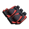 thumbnail image 2 of fastboy Universel Siège d'Auto Couvre Ensemble Mesh Doux Confort Support Résistant à l'Usure Résistant à la Saleté Full Set Rouge, 2 of 6