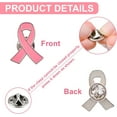 thumbnail image 3 of 50 Pcs Épingles à Ruban Roses, Broches à Ruban Roses Sensibilisation au Cancer du Sein Épingles à Revers Épingles d'Espoir Épingles en Émail Bijoux pour Femmes, 3 of 5