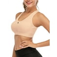 thumbnail image 2 of YouLoveIt Women Sports Bra, 3/5pack Front Zipper Closure Sports Bra for Women Yoga Bra Active Gym Yoga Workout Sports Bras Wireless Zip Front Mesh Racerback Sports Bras, 2 of 6