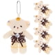 thumbnail image 1 of 5 mini osos con cadenas colgantes, muñecos de peluche, materiales para ramos de ositos pequeños, 1 of 8