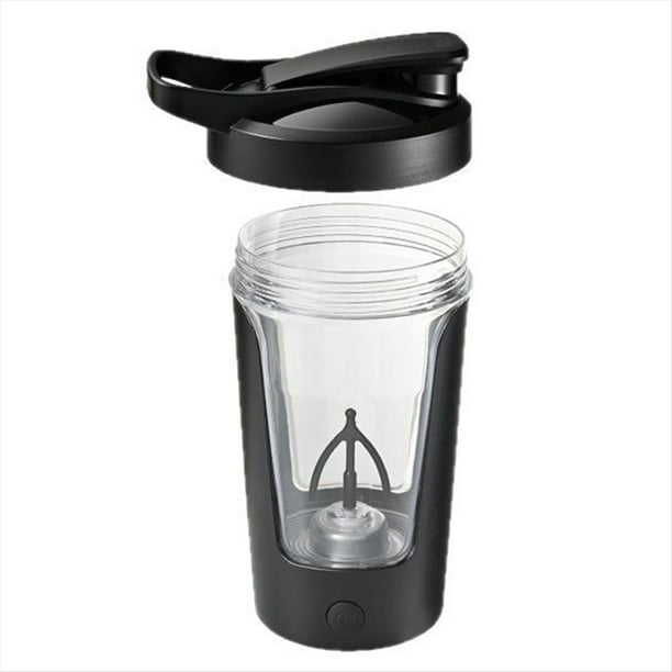Batidora de Proteínas Eléctrica Recargable por USB, Vaso Mezclador Automático de 15 Onzas de Agua.