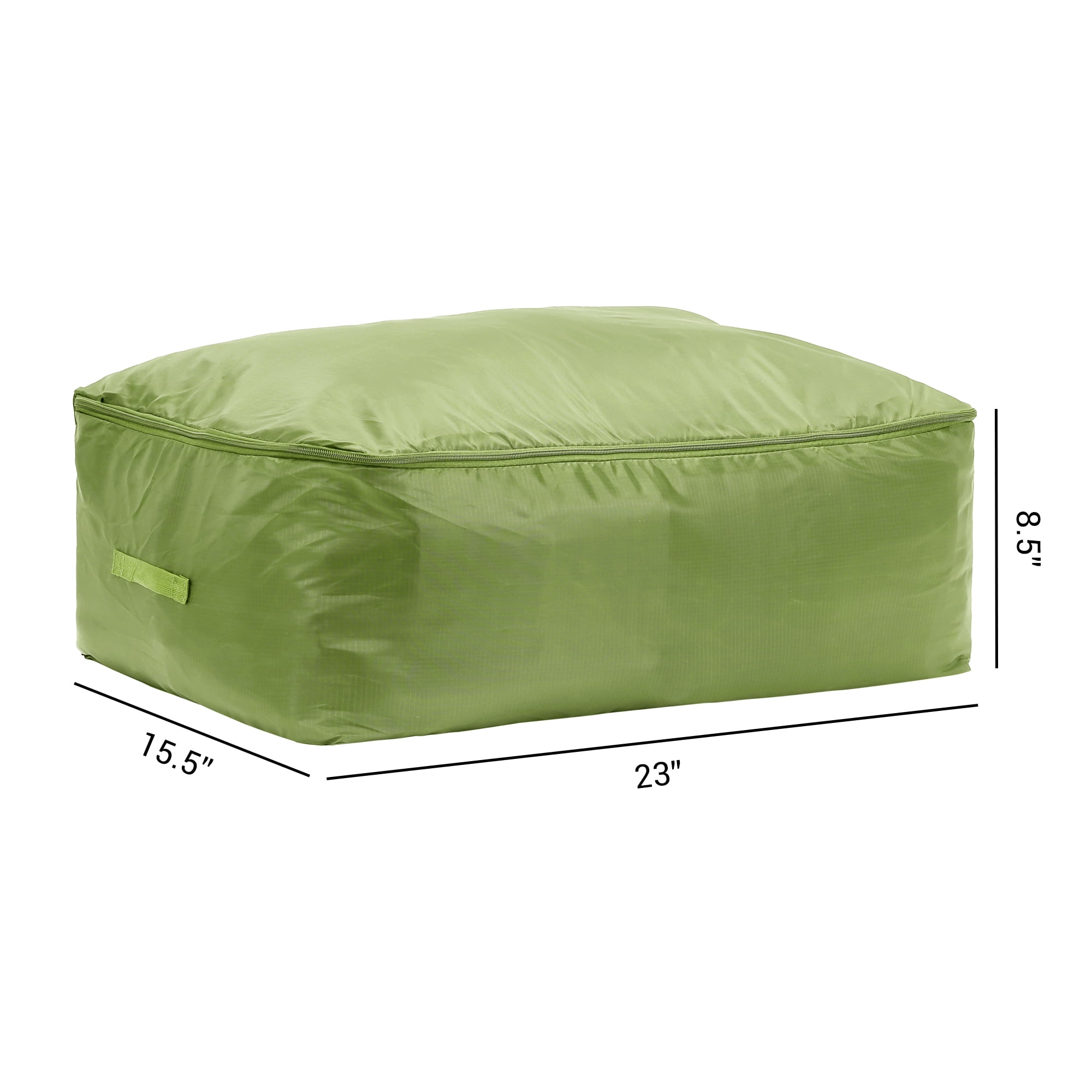 Unique Bargains 1 Pack Clothes Storage Bags Moving Bags Green 23*15.5*8.5in