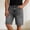 Gray, variant on FengLS Mens Baggy Jean Classic Outdoor Style Loose Denim Shorts Fashion Streetwear Straight Wide Leg Knee Length Denim Shorts with Pockets