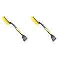 thumbnail image 1 of Cepillo-Pala desmontable para barrer nieve y escarcha coche con () amarillo, 1 of 8