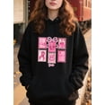thumbnail image 2 of Inspirational Pink Ribbon Hoodie Breast Cancer Awareness Pullover Sweatshirt for Women and Men Unisex Support Hoodie for Survivors Fighters October Awareness Events, 2 of 5